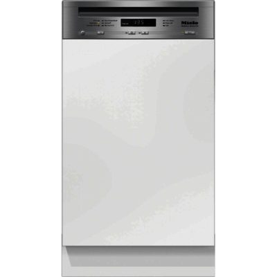 Miele G4720SCi Semi Integrated 9 Place Slimline Dishwasher in Clean Steel Miele G4720SCi Semi Integrated 9 Place Slimline Dishwasher in Clean Steel